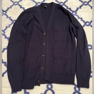 J. Crew Cardigan - Navy Blue - Size M